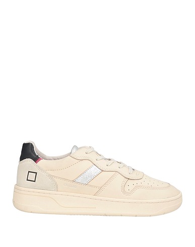 D.A.T.E. Sneakers Beige Pelle