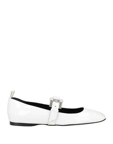 SERGIO ROSSI Footwear White Leather