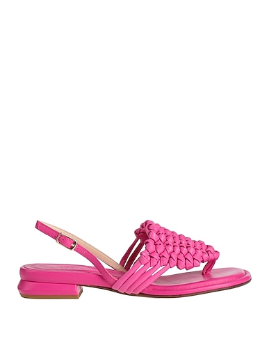 FILOTEO CALZOLERIA Flip flops FUCSIA Leather