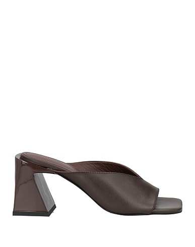 ALOHAS Sandals Dark brown Leather