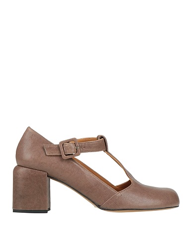 AUDLEY Pump Khaki Leather
