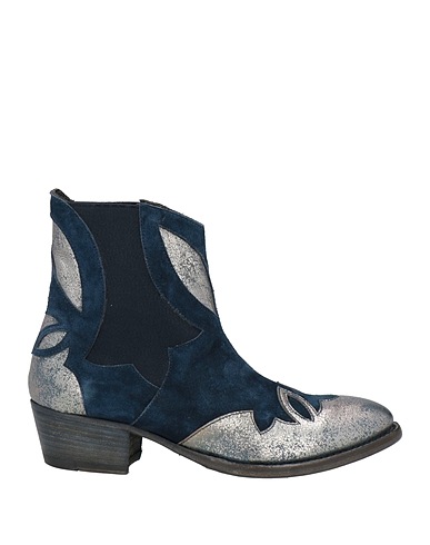 PANTANETTI Ankle boot Navy blue Leather
