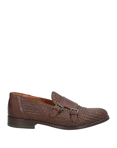 ROBERTO BOTTICELLI Loafers Dark brown Leather