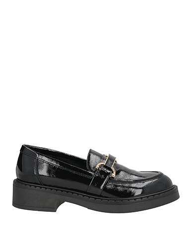 FRAU Loafers Black Leather