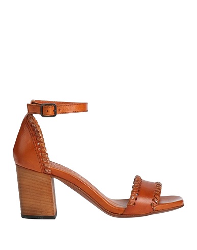 PANTANETTI Sandals Tan Leather