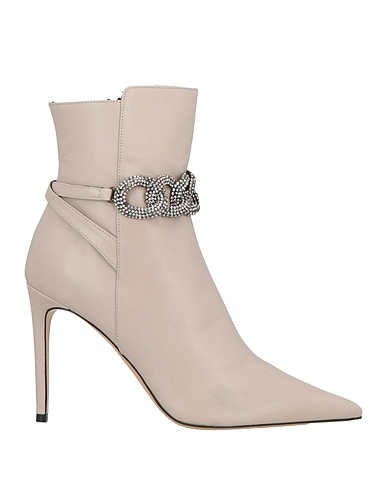 TIFFI Ankle boot Light grey Leather