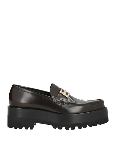 VICTORIA BECKHAM Loafers Dark brown Calfskin