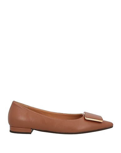 FRAU Ballerine Marrone Pelle