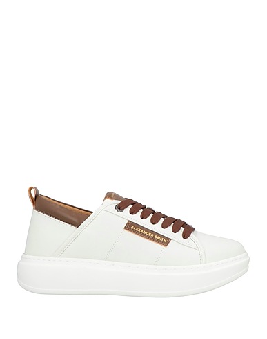 ALEXANDER SMITH Sneakers White Leather