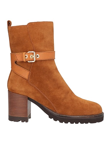 ELVIO ZANON Ankle boot Tan Leather