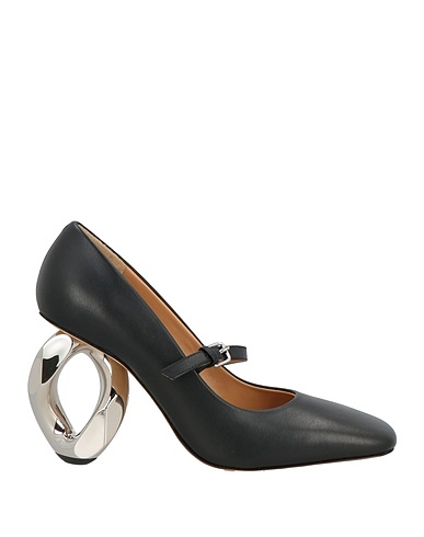 JW ANDERSON Pump Black Calfskin