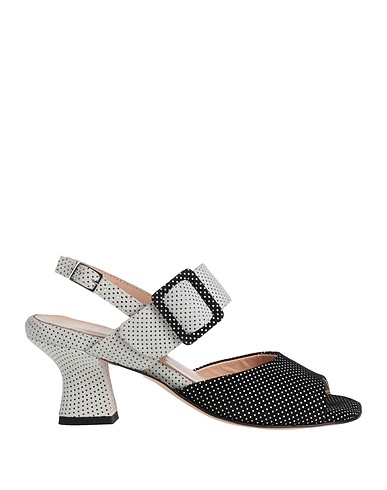 CONFORT Sandals Black Leather