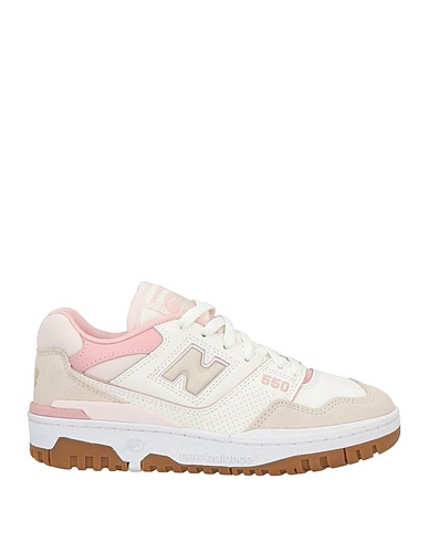 NEW BALANCE Sneakers Ivory Leather