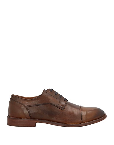 PIÚ DUE +2 Schnürschuhe Braun Schaffell