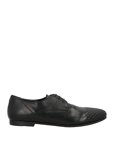 PANTANETTI Laced shoes Black Leather