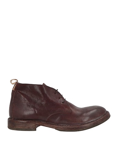 MOMA Ankle boot IDEAL BLOCK Dark brown Leather