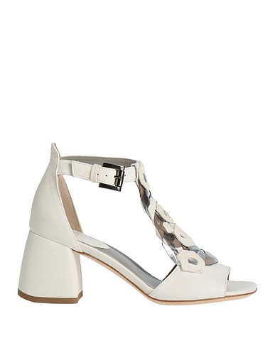 IXOS Sandals White Leather