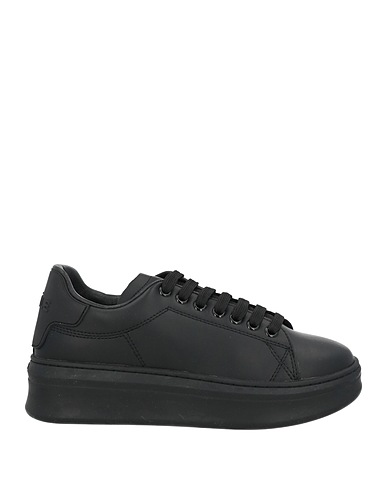 GAëLLE Paris Sneakers Black Leather, Rubber