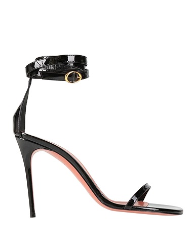 AMINA MUADDI Sandals Black Leather