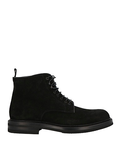 GREEN GEORGE Ankle boot Black Leather