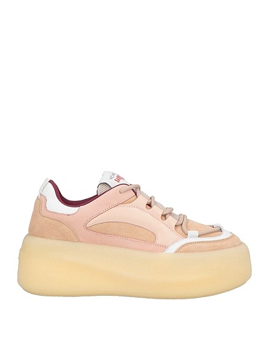 VIC MATIĒ Sneakers Pink Leather, Textile fibers