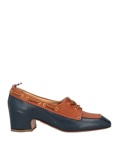 THOM BROWNE Loafers Tan Calfskin