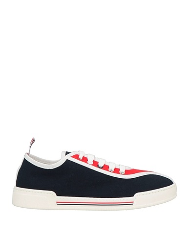 THOM BROWNE Sneakers Navy Textile fibers