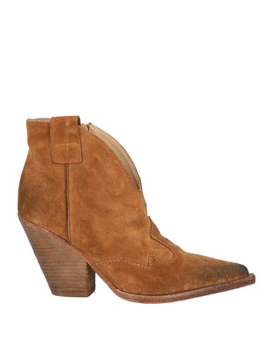 ELENA IACHI Ankle boot Camel Leather