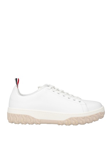 THOM BROWNE Sneakers White Leather