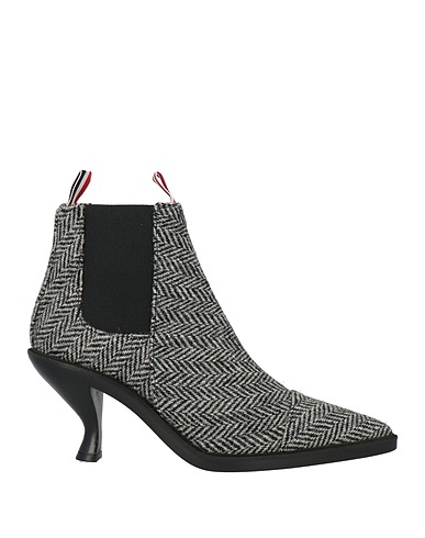 THOM BROWNE Ankle boot Black Textile fibers