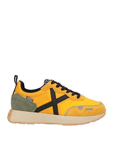 MUNICH Sneakers Mandarino Pelle, Fibre tessili