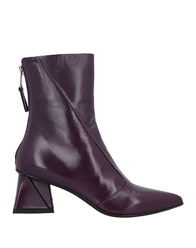 STRATEGIA Stiefelette Violett Leder