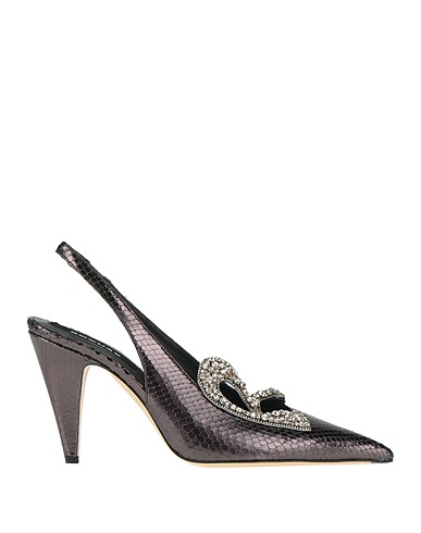 ROCHAS Décolleté Antracite Pelle