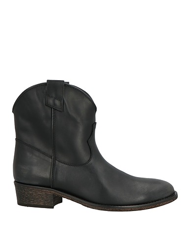 VIA ROMA 15 Ankle boot Black Leather