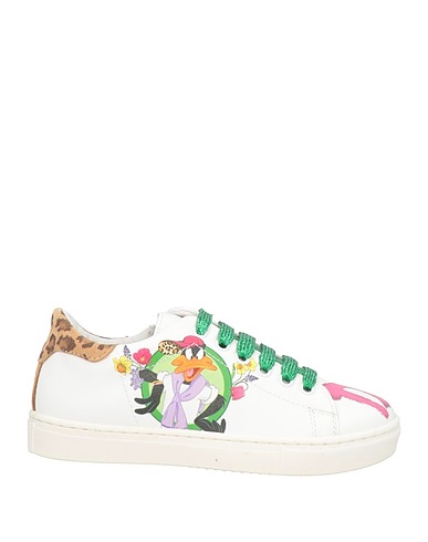 MONNALISA Sneakers Weiß Kalbsleder