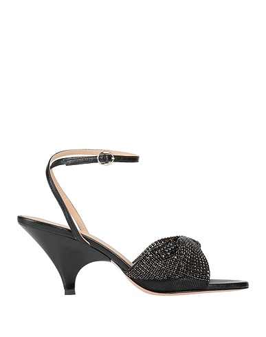 MARC ELLIS Sandals Black Leather