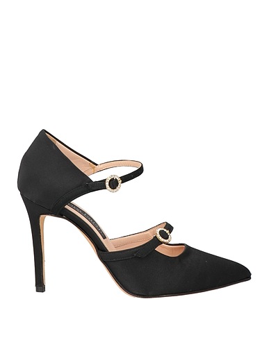 NORA BARTH Pump Black Textile fibers