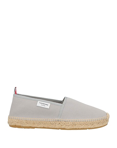 THOM BROWNE Espadrilles Hellgrau Gewebefasern