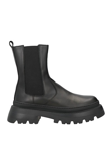 JANET & JANET Ankle boot Black Leather