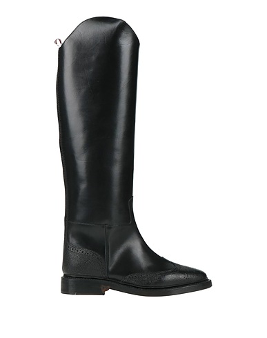 THOM BROWNE Boots Black Calfskin