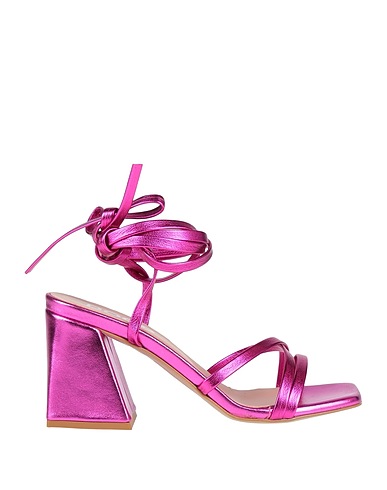 DOOP Sandals Fuchsia Textile fibres