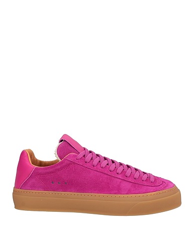AQUA ALTA Sneakers Fuchsia Leather, Textile fibres