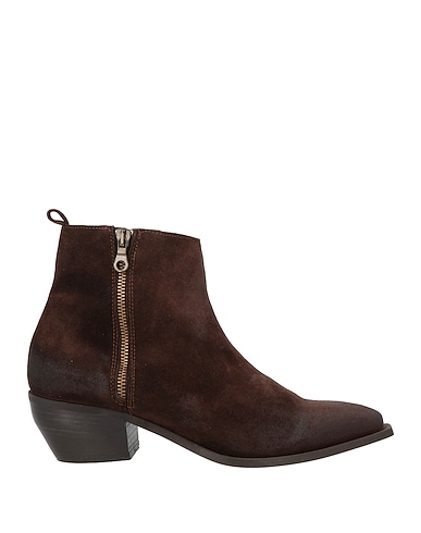 MITO Ankle boot Dark brown Leather