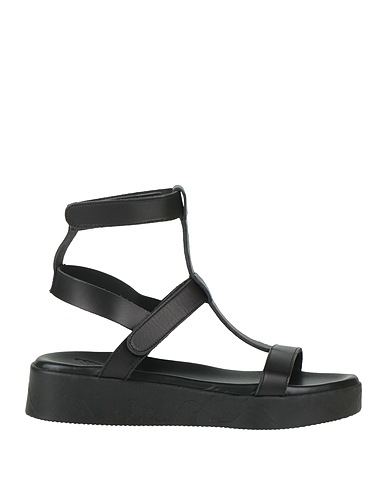 ANCIENT GREEK SANDALS Sandals Black Cowhide