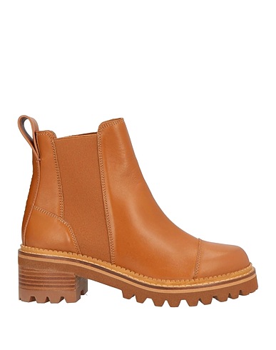SEE BY CHLOÉ Ankle boot Camel Leather