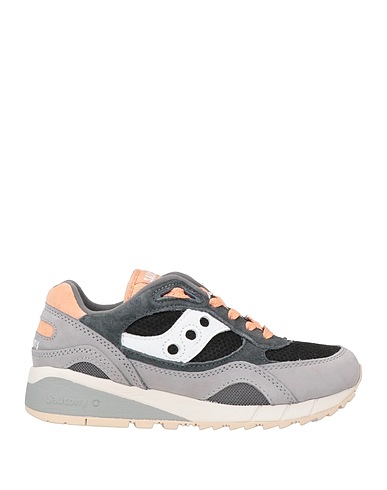 SAUCONY Sneakers Grey Leather, Textile fibres