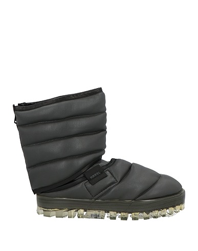 RBRSL RUBBER SOUL Stivaletti Antracite Pelle, Fibre tessili