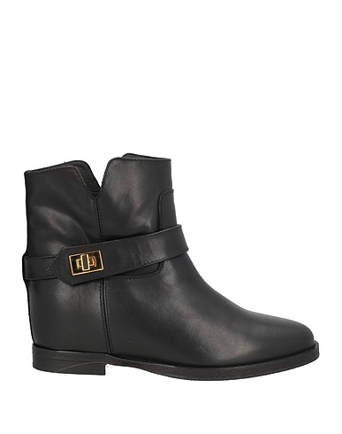 VIA ROMA 15 Ankle boot Black Leather