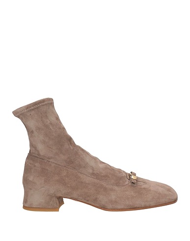 DEL CARLO Ankle boot Taupe Leather