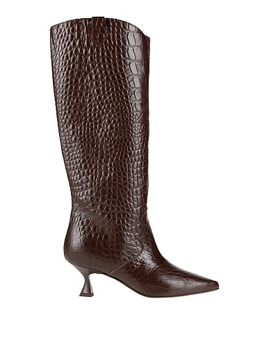 MYCHALOM Boots Chocolate brown Leather